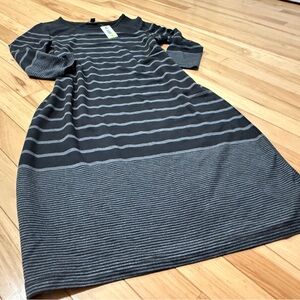 🖤Striped Long Sleeve Dress Size S🖤 New